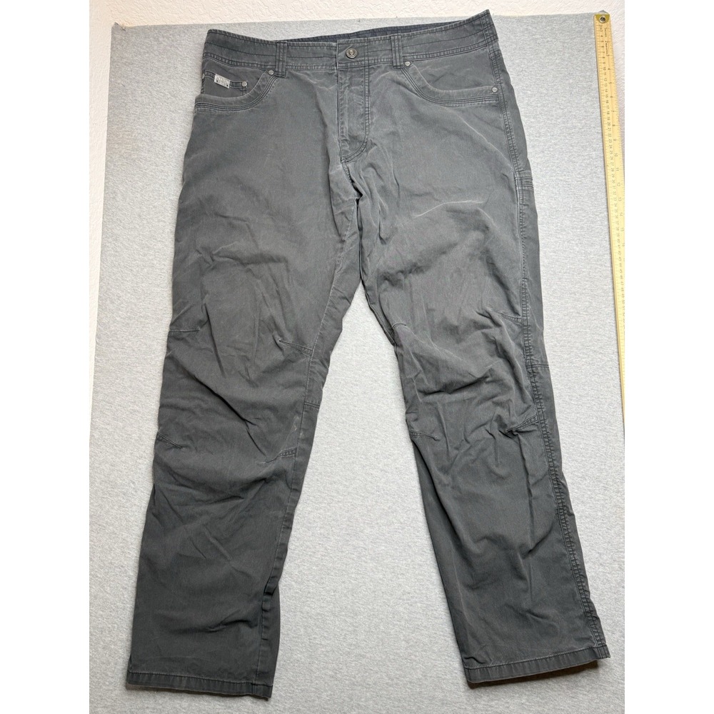 Kuhl Revolvr Pants Mens 38x32 Dark Gray Outdoor Hiking Stretch Performance